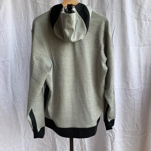 Nike Washington Wizards DC Showtime NBA Therma Flex Zip Hoodie - Grey - Picture 6 of 9